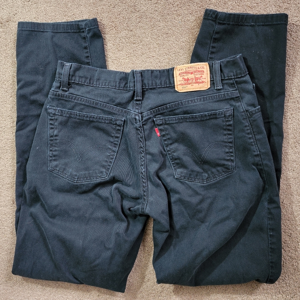 Levi's black classic relaxed jeans - Picture 3 of 6